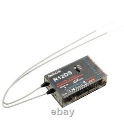 Radiolink AT10II 12 Channels RC Transmitter and Receiver R12DS 2.4GHz Radio