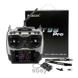 Radiolink AT9S PRO 10CH RC Transmitter With Receiver R9DS 2.4G Radio Controller