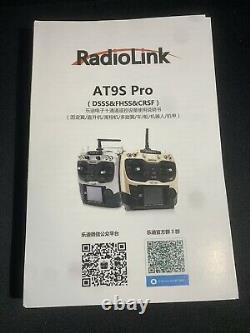 Radiolink AT9S Pro 10/12 Channels 2.4GHz RC Transmitter and Receiver R9DS Radio