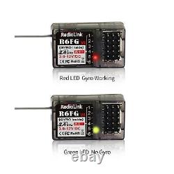 Radiolink RC4GS V2 2.4G 4 Channels RC Radio Transmitter and Two R6FG Receiver