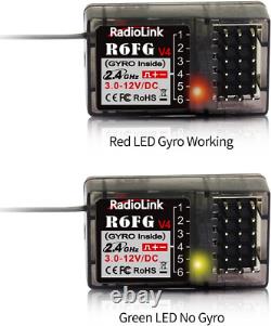Radiolink RC4GS V3 2.4G 5 Channels RC Radio Transmitter and Two R6FG Receivers