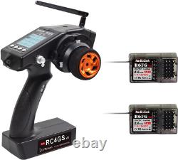 Radiolink RC4GS V3 2.4G 5 Channels RC Radio Transmitter and Two R6FG Receivers G