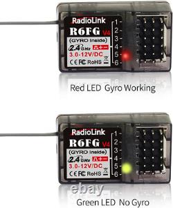 Radiolink RC4GS V3 2.4G 5 Channels RC Radio Transmitter and Two R6FG Receivers G