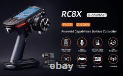 Radiolink RC8X 8CH 2.4G RC Transmitter and R8FG R4FGM Gyro Receiver Touch Screen