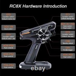 Radiolink RC8X 8CH 2.4G RC Transmitter and R8FG R4FGM Gyro Receiver Touch Screen
