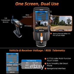 Radiolink RC8X 8CH 2.4G RC Transmitter and R8FG R4FGM Gyro Receiver Touch Screen Radiolink RC8X 8CH 2.4G RC Transmitter and R8FG R4FGM Gyro Receiver Touch Screen