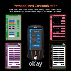 Radiolink RC8X 8CH 2.4G RC Transmitter and R8FG R4FGM Gyro Receiver Touch Screen