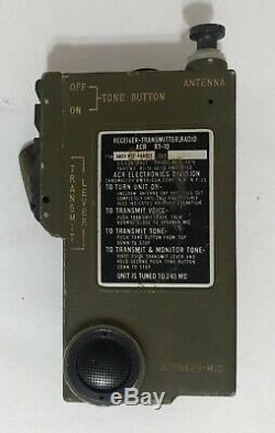 Rare Military Surplus Pilot Survival Field Receiver Transmitter Radio ACR RT-10