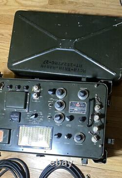 Raytheon RT-252/TRC-27 Military Radio Receiver Transmitter Navy Rare Read