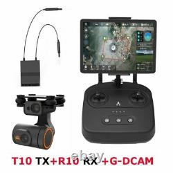 Remote Control Transmitter Receiver 2.483GHz 4 In 1 Mini Camera 10km Digital Map