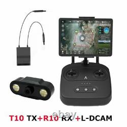 Remote Control Transmitter Receiver 2.483GHz 4 In 1 Mini Camera 10km Digital Map