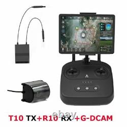 Remote Control Transmitter Receiver 2.483GHz 4 In 1 Mini Camera 10km Digital Map