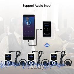 Retekess T130 Wireless Tour Guide System Transmitter 2 Receivers Church Factory