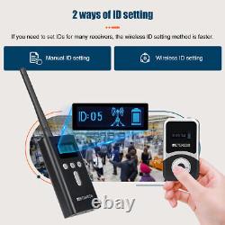 Retekess T130S Wireless Tour Guide System Mic Transmitter 13 Receivers Teaching