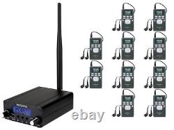 Retekess TR509 FM Transmitter Broadcast Stereo Radio Station 10 Receiver Church Retekess TR509 FM Transmitter Broadcast Stereo Radio Station 10 Receiver Church