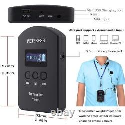 Retekess TT106 Tour Guide Audio Assisted System Transmitter 20 Receivers Handbag