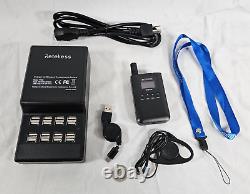 Retekess Tour Guide System Wireless Microphone Transmitter 15 Receivers Charger