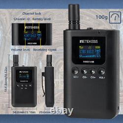 Retekess Wireless Interpretation System Transmitter 10 Receiver for Tour Guiding