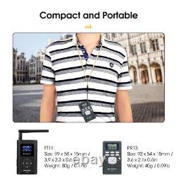 Retekess Wireless Tour Guide Audio System Transmitter 30 Receiver Church Factory
