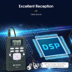 Retekess Wireless Tour Guide System Mic Transmitter 10 Receivers Meeting Travel
