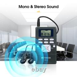 Retekess Wireless Tour Guide System Mic Transmitter 10 Receivers Meeting Travel