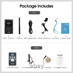 Retekess Wireless Tour Guide System Mic Transmitter 10 Receivers Meeting Travel