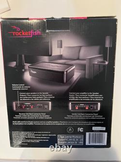 Rocketfish RF-WHTIB Receiver Universal Wireless Black Rear Speaker Kit