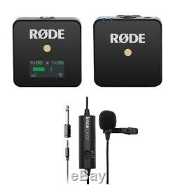 Rode Microphones Compact Transmitter/Receiver Wireless w Knox Clip-On Microphone