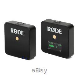 Rode Microphones Compact Transmitter/Receiver Wireless w Knox Clip-On Microphone