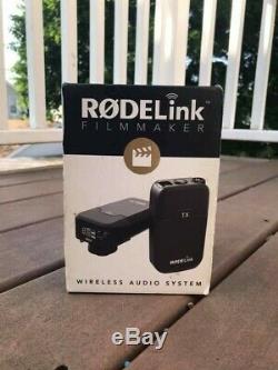 Rode RodeLink Wireless Filmmaker Kit Transmitter and Receiver Mint