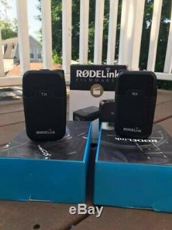 Rode RodeLink Wireless Filmmaker Kit Transmitter and Receiver Mint