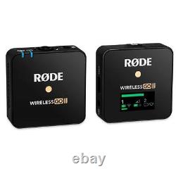 Rode Wireless GO II Compact Microphone System #WIGOIISINGLE
