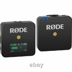 Rode Wireless Go Compact Wireless Microphone System, Transmitter and Receiver