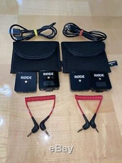 Rode Wireless Go Dual Kit With Headphones (2 Transmitters / 2 Receivers)