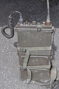 Royal Canadian Air Force Rt 5010 Prc 510 Receiver Transmitter Radio Backpack