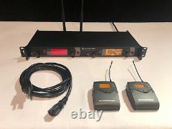 SENNHEISER 1xEM2050 TWIN RECEIVER 2xSK2000 BODYPACK TRANSMITTER FREE SHIP