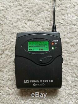 SENNHEISER EW 100 G2 Radio Mic kit Transmitter / Receiver / Mic / Cables ch70