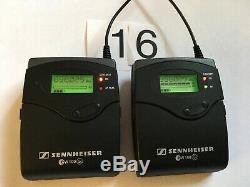 SENNHEISER G2 EW100 B Band 626-662MHz Transmitter Receiver Pair SK100 EK100 #16