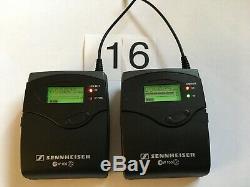 SENNHEISER G2 EW100 B Band 626-662MHz Transmitter Receiver Pair SK100 EK100 #16