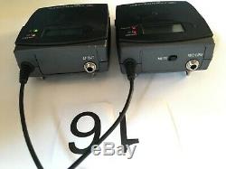 SENNHEISER G2 EW100 B Band 626-662MHz Transmitter Receiver Pair SK100 EK100 #16