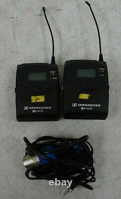 SENNHEISER Lavalier Wireless Transmitter Receiver Bodypack EW 100-ENG G3 566-608
