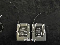 SENNHEISER SK100, EK100 G3 A Band ME-2 Wireless Bodypack Transmitter & Receiver
