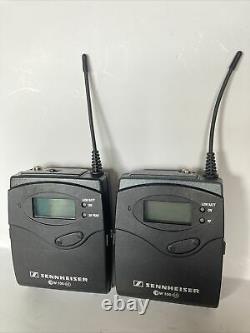 SENNHEISER SK100 EK100 G3 E 823-865 MHz Wireless Bodypack Transmitter & Receiver