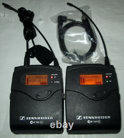SENNHEISER SK100 G3, EK100 G3 A Band Lav Mic Wireless Transmitter & Receiver