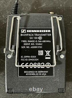 SENNHEISER eW 100 G3 Transmitter and Receiver-G 566-608 MHz