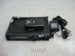 SHURE ULXP4 (662-698 MHz-M1) WIRELESS MICROPHONE RECEIVER + ULX1 TRANSMITTER