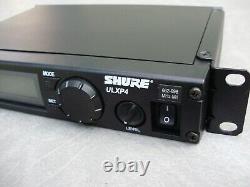 SHURE ULXP4 (662-698 MHz-M1) WIRELESS MICROPHONE RECEIVER + ULX1 TRANSMITTER