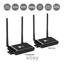 SIIG Dual Antenna Wireless Multi-Channel Expandable HDMI Extender with Loop-out