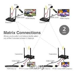 SIIG Dual Antenna Wireless Multi-Channel Expandable HDMI Extender with Loop-out