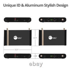 SIIG Dual Antenna Wireless Multi-Channel Expandable HDMI Extender with Loop-out